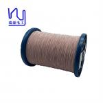 Ustc155 0.04mm Litz Magnet Wire High Frequency Nylon / Polyster Silk Covered for sale