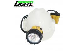 China Rechargeable Portable Miner Safety Lamp Underground Mining Cap Lights 10.4Ah supplier