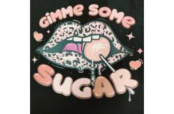 China Customized Clothing Screen Printed Logo / T Shirt Transfer Printing Design supplier