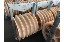 China 660 Mm Five Bundled Conductor Stringing Pulley Block supplier