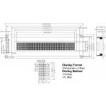 High Definition Character LCD Module Transmissive / Transflective / Reflective Mode