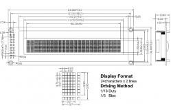 China High Definition Character LCD Module Transmissive / Transflective / Reflective Mode supplier