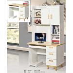 Students Bedroom Computer Desk Painted Medium Density Fiberboard Material for sale