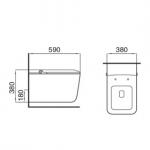 Intelligent Toilet With Smart Sensors For Automatic Open Seat Cover