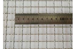 China 10mm Square Hole Crimped Wire Mesh Bright Pre Weave supplier