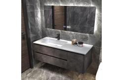 China Wall Mount Custom Modern Bathroom Vanity Units Bathroom Vanity Sink Combo Set ODM supplier