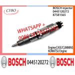 BOSCH 0445120272 Neutral Diesel Fuel Injector Assembly 0445120272 87581565 For CA-SE CUMMINS KOMATSU Engine for sale
