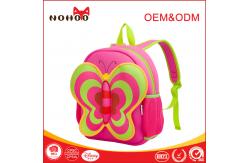 China Beautiful Zipper Toddler Girl Backpack , Personalized Book Bags For Kids Durable supplier