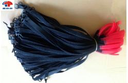 China Red And Black Adjustable Hook And Loop Fastener Tape With Plastic buckle supplier
