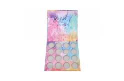 China 16 Pans Highlight Contour Palette Diam 36MM CMYK Printing Paper Makeup Palette supplier