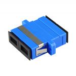 ISO9001 Low Insertion Loss 0.3db Fiber Optic Adapter for sale