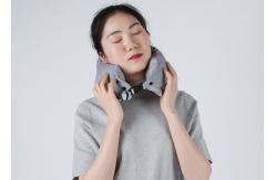 China 50D Density Travel Neck Pillow Adjustable Slow Recovery Shredded PU Memory Foam supplier