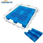 Heavy Duty Reinforced Hygienic Pallets Flat Plastic Pallets Single Faced for sale
