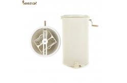 China 2 frame plastic manual honey processing extraction machine beekeeping honey extractor supplier