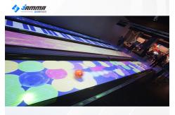 China Game Center Bowling Interactive Projector Games For Double Players supplier