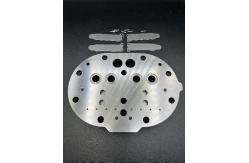 China Silver Industrial Control Valve Plate Compressor Valve Plate supplier