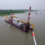 12 Inch Model Powerful Mud Dredging Boat For River Dredging Work