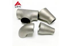 China Astm B363 Titanium 90 Degree Elbow For Auto Exhaust System supplier