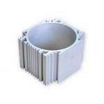 Silvery Anodized CNC Machining 6063 Aluminium Cylinder Shell For Automotive for sale