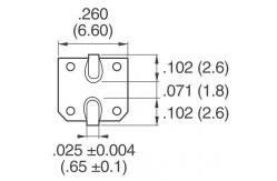 China EEE-FK1E101XP SMD Ferrite Bead surface mount aluminum electrolytic cap. supplier