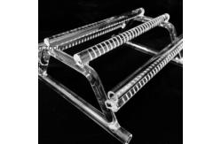 China Customized Fused Quartz Wafer Boat for Solar Panel Manufacturing supplier