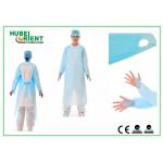 OEM Fluid Repellent 45g/m2 Disposable Isolation Gowns Without Sleeves