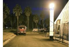 China Portable Emergency Lighting Inflatable Tower System HMI1000W   360 Degree supplier
