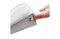 China Luxurious Super Soft Ventilated Gel Bed Foam Topper Pressure Relieving supplier