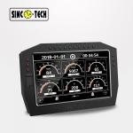 16VDC Car Dashboard Turbo Boost Gauge With LCD Liquid Crystal Display