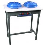 Double Dishes High Speed Metallographic Polishing Equipment 380V , Speed Customized for sale