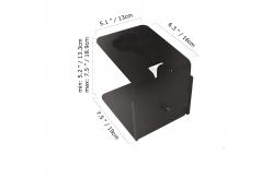 China Powder Coating Metal Desktop Speaker Stand for Enhanced Audio Experience supplier
