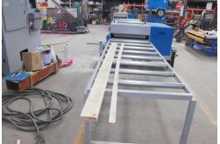 China Wood Edger Twin Blade Board Edger Mobile Used Woodworking Circular Sawmill supplier