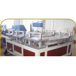 Twin Screw Plastic Extrusion Machine , WPC Board Production Line for sale