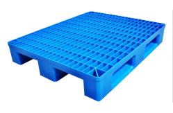 China Durable / Light Weight Recycled Plastic Pallets For Logistic , Blue / Red supplier