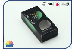 China Biodegradable Reverse UV Printing Folding Carton Box With PET Tray supplier