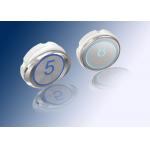 Braille Elevator Buttons In Ellipse  Shape With Marvelous Look