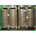 Durable Unbleached Brown Kraft Paper Jumbo Roll With Food Grade for sale