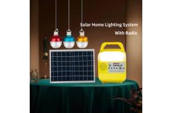 China 5W*3PCS LED 8000mah Portable Solar Camping Light For Tents Yurts supplier