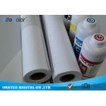 Matte Printable PP Synthetic Paper , Polypropylene Paper Rolls For Dye Ink