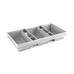 commercial 3 straps non-stick loaf baking pan loaf bread pans bread trays bun tray mini loaf tray for sale