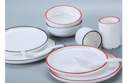 China Unbreakable 4pc Food Grade 100% Melamine Dinnerware Set supplier