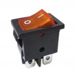 Taiwan Brand RA(R19A) Orange, Blue, Red Illuminated Rocker Switch, 21*15mm, CQC UL VDE KC for sale