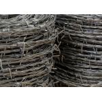 Fence Construction Protection 1.8mm Double Strand Traditional Twist Galvanized Barbed Wire for sale