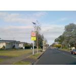 Outside Roadside / Residential Speed Limit Signs , Digital Message Signs For Highway Speed Limit Area for sale
