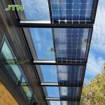 OEM Customized Transparent Frameless Double Glass Bifacial Solar Panel 530W 540W 550W for sale