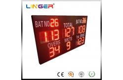 China Reliable Performance Electronic Cricket Scoreboard With Wide Viewing Angle supplier