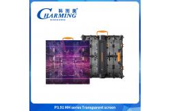 China Mesh Screen LED Flexible Transparent Film Display P3.91MH Series 5000 CD/M2 supplier