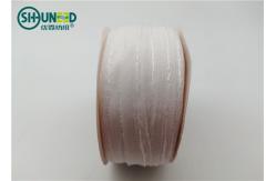 China Eco - Friendly Woven Interlining Woven Edge Covered Tapes For Garment Shirts / Suits supplier