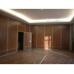 Lightweight Sliding Folding Exhibition Partition Walls Hang Track On The Ceiling