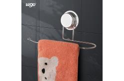China Damage Free Bathroom Hanging Set Suction Cup Fixed Paper Towel Roll supplier